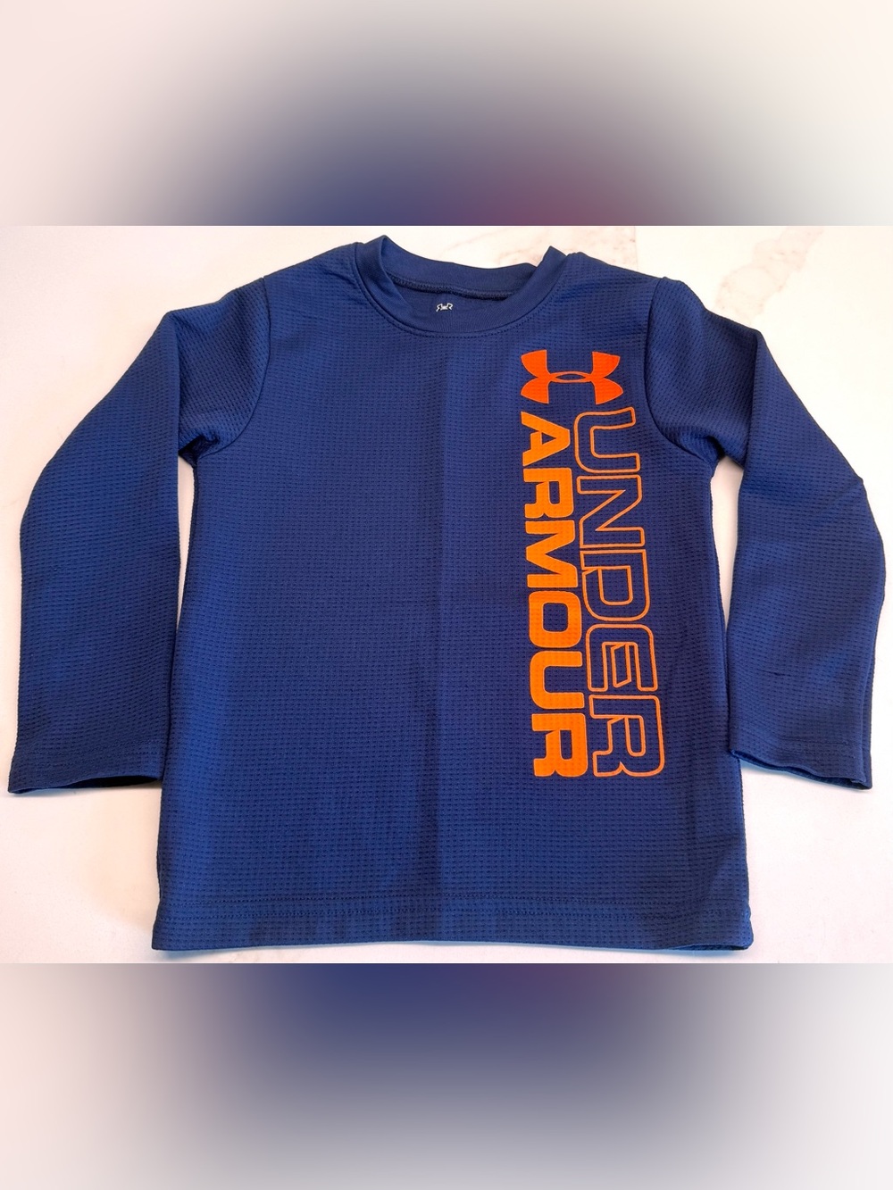 Boys Under Armour 2T Blue Orange Performance Set - Picture 2 of 10